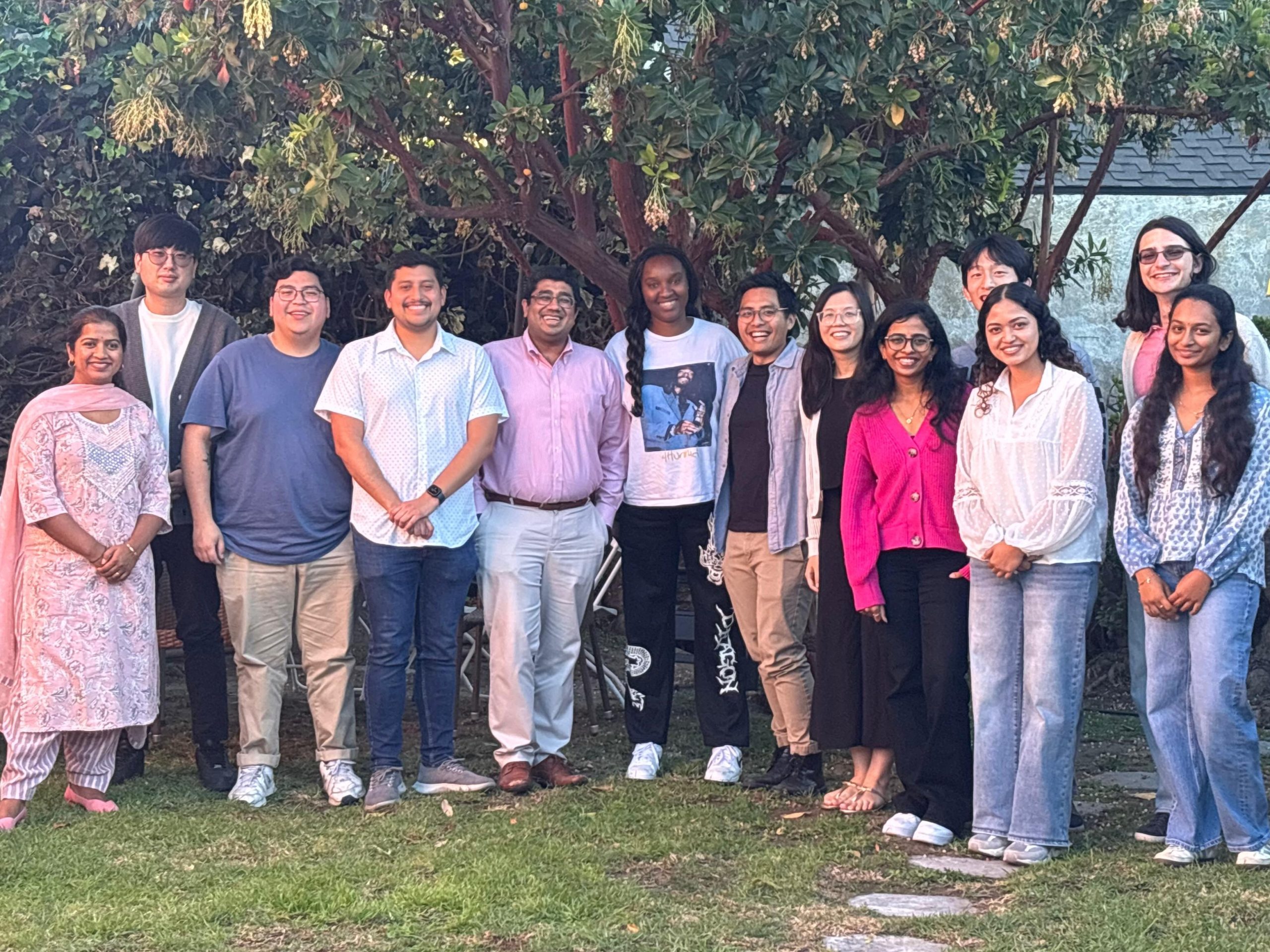 lungLab_group_photo Lab group photo at a gathering. Gathered at Dr. Kulkarni's backyard for a happy hour